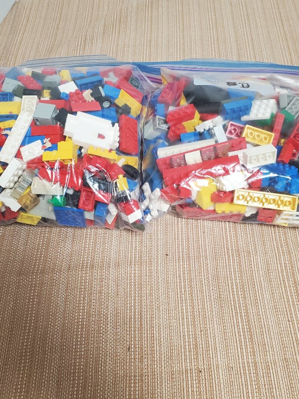 Lot of four pounds of assorted legos. Most from 1999-2009